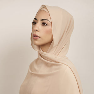 Premium Chiffon Hijab Set 