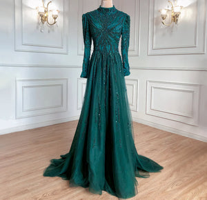 Janna Beaded Evening Gown
