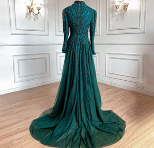 Janna Beaded Evening Gown