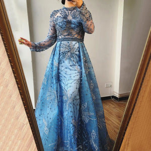 Nadia Modest Evening Gown | Long Sleeve Evening Gown Hayaniq Nadia Modest Evening Gown | Long Sleeve Evening Gown Hayaniq