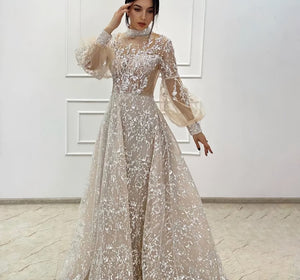 Modest Long Gowns | Diala Modest Evening Gown | Hayaniq Modest Long Gowns | Diala Modest Evening Gown | Hayaniq