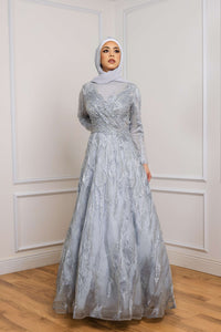 Laila Hijab Evening Dress